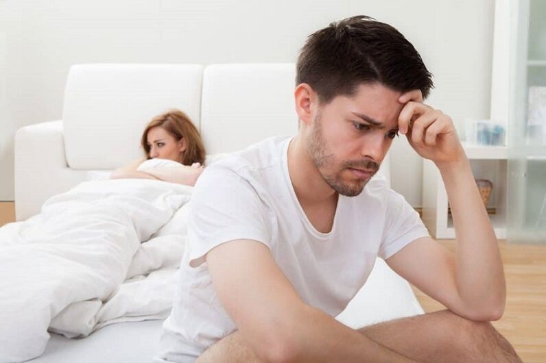 impotenza in un uomo come complicazione della prostatite